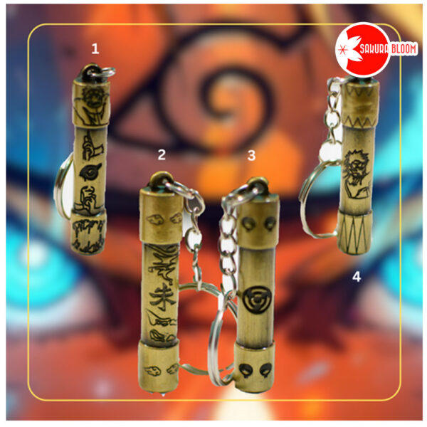 Naruto Pergamino Llavero / Collar