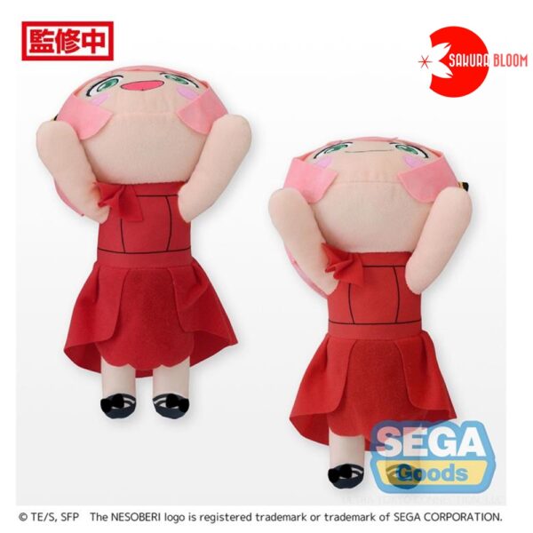 SEGA Spy x Family Anya Forger Party Dress Super Premium Nesoberi Plush - Image 3