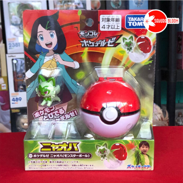 Pokemon MonColle PokeDel-Z Sprigatito - Asian Ver.