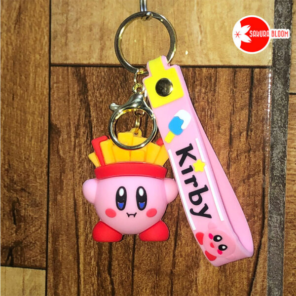 Hoshi No Kirby. Llavero de Goma: Kirby papita