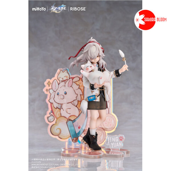 PREORDEN: Honkai: Star Rail RISE UP+  Figure - Chibi Cat Series -  Jing Yuan Ver. - Image 2