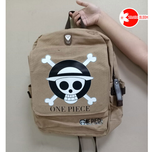 One Piece Canva Schoolbag - Image 2