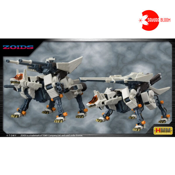 PREORDEN: HMM ZOIDS COMMAND WOLF AC & LC MARKING PLUS Ver. RZ-009 1/72 - Reissue