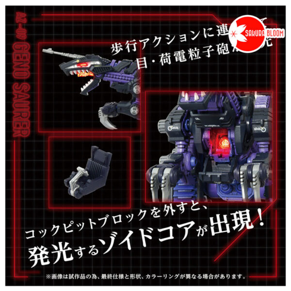 PREORDEN: Zoids ADVANCED Z Plastic Model Kit: Geno Saurer 1/72 AZ-09 - Image 3