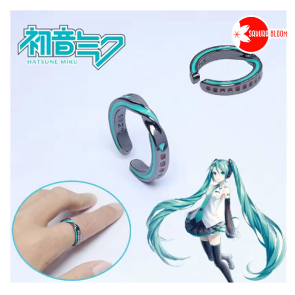 Anillo Regulable Hatsune Miku