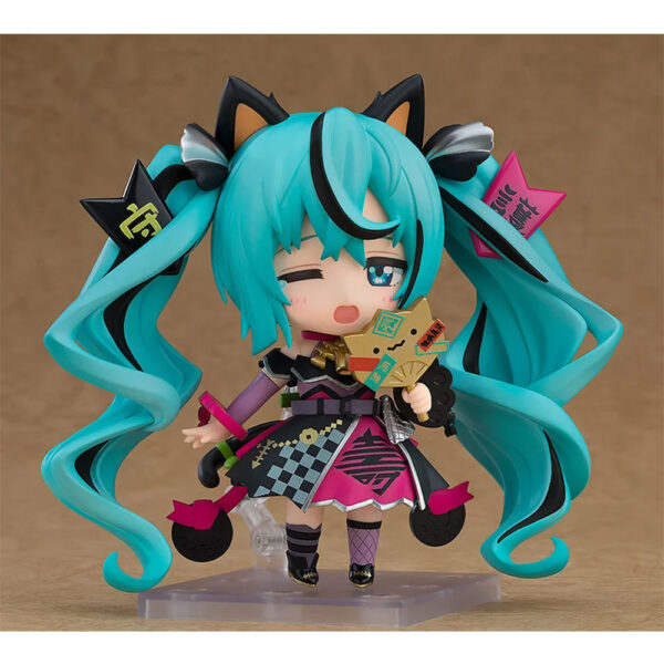 PREORDEN: Nendoroid Character Vocaloid Series: Hatsune Miku: Black Maneki Miku Ver. - LIMITED ED. - Image 2