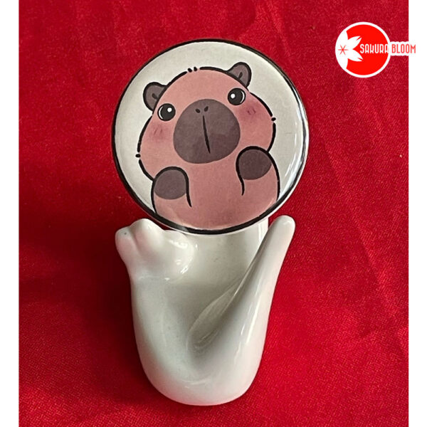 Pin decorativo 5.8 cm: Capibara