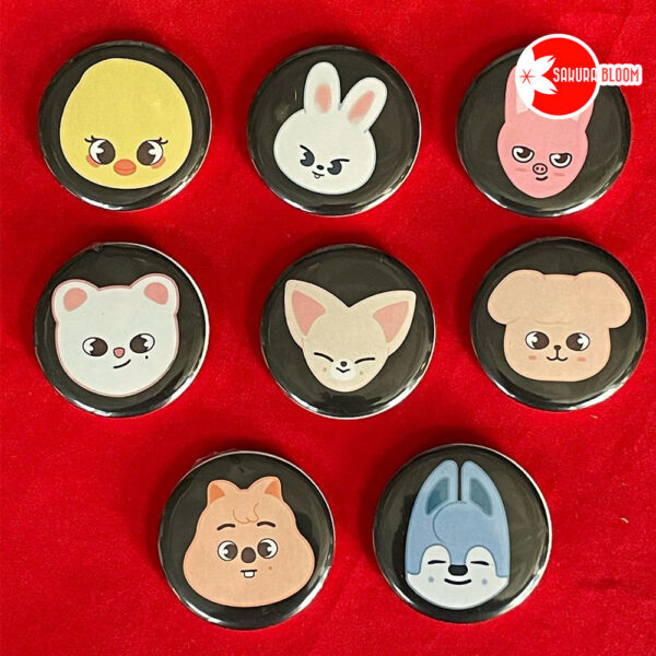 Stray Kids. Pin decorativo 5.8 cm