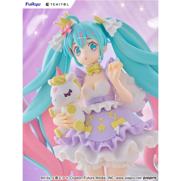 PREORDEN: TENITOL Hatsune Miku Yumekawa Princess Lavender ver. - Image 2