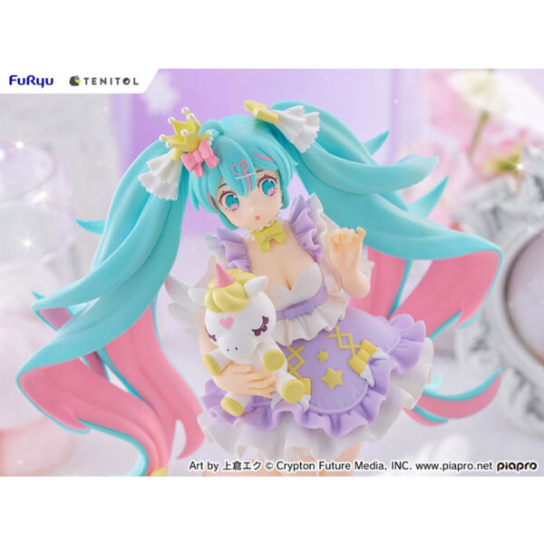 PREORDEN: TENITOL Hatsune Miku Yumekawa Princess Lavender ver. - Image 6