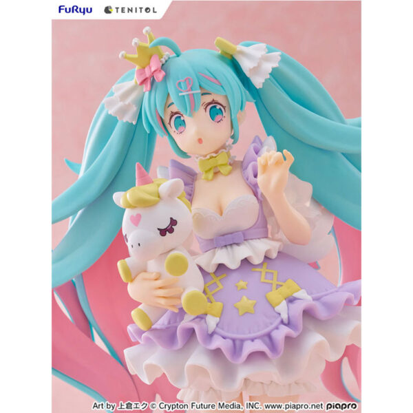 PREORDEN: TENITOL Hatsune Miku Yumekawa Princess Lavender ver. - Image 3