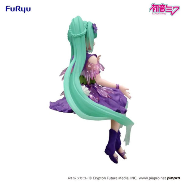 PREORDEN: Furyu Noodle Stopper: Hatsune Miku - Flower Fairy Cosmos Purple Color Ver - Image 3