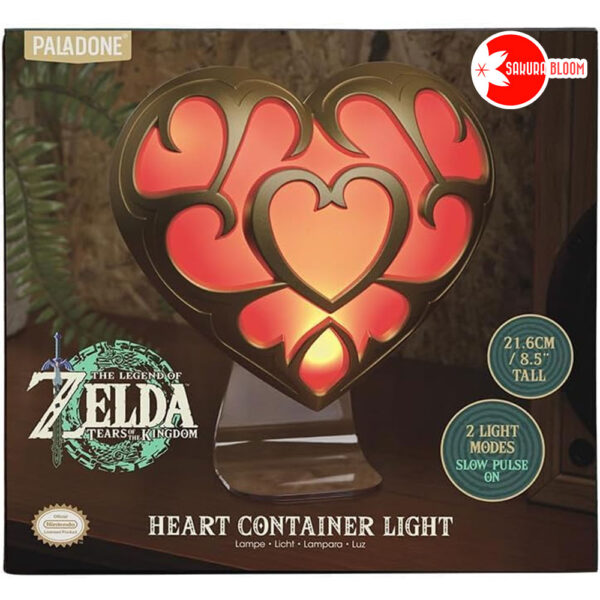 PREORDEN: The Legend of Zelda  - Heart Container Lamp - 2 mode - Image 5