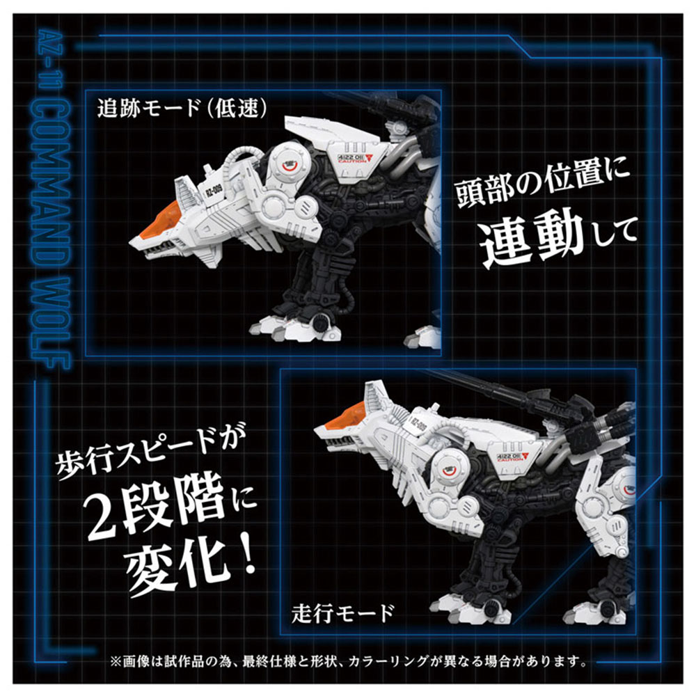 PREORDEN: MODEL ZOIDS ADVANCE Z: Command Wolf AZ-11 1/72 - Image 3