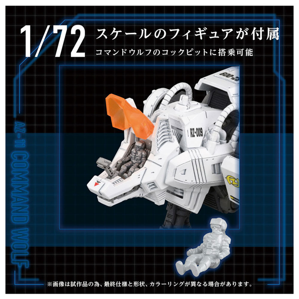 PREORDEN: MODEL ZOIDS ADVANCE Z: Command Wolf AZ-11 1/72 - Image 5