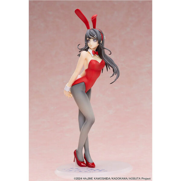 PREORDEN: Bunny Girl Sempai: Mai Sakurajima - Red Bunny Girl ver. 1/7 - Image 3