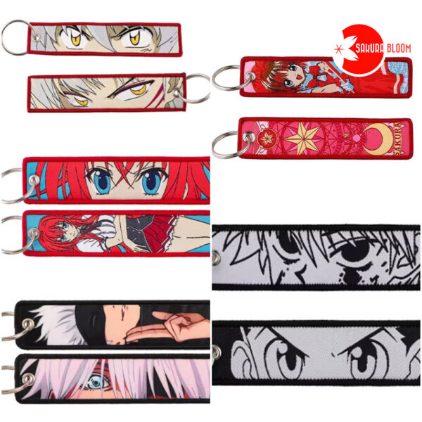 Llaveros Anime de Tela - Variedad