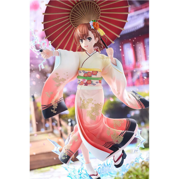 PREORDEN: KDCOLLE: Toaru Kagaku no Railgun T: Mikoto Misaka Furisode Kimono ver. 1/7 - Image 3
