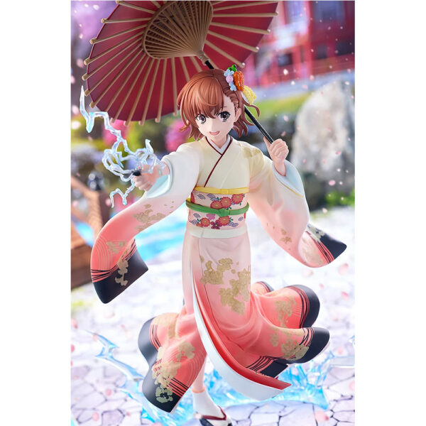 PREORDEN: KDCOLLE: Toaru Kagaku no Railgun T: Mikoto Misaka Furisode Kimono ver. 1/7 - Image 4