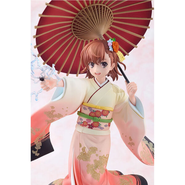 PREORDEN: KDCOLLE: Toaru Kagaku no Railgun T: Mikoto Misaka Furisode Kimono ver. 1/7 - Image 7