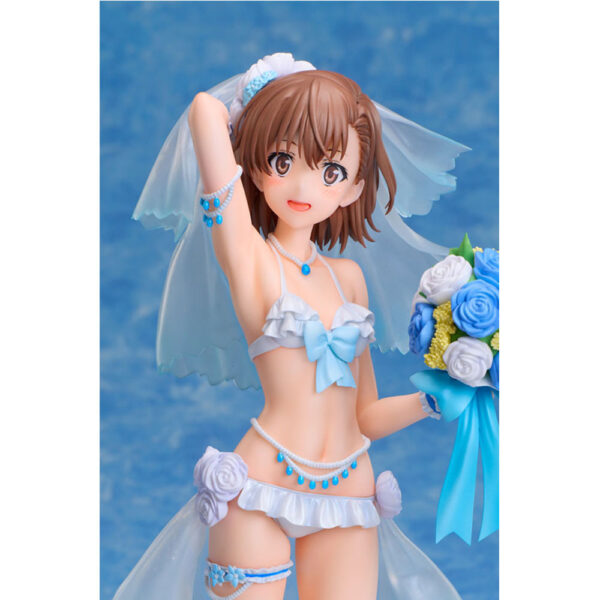 PREORDEN: Toaru Kagaku no Railgun T: Mikoto Misaka - Wedding Swimsuit Ver. 1/7 - Image 4