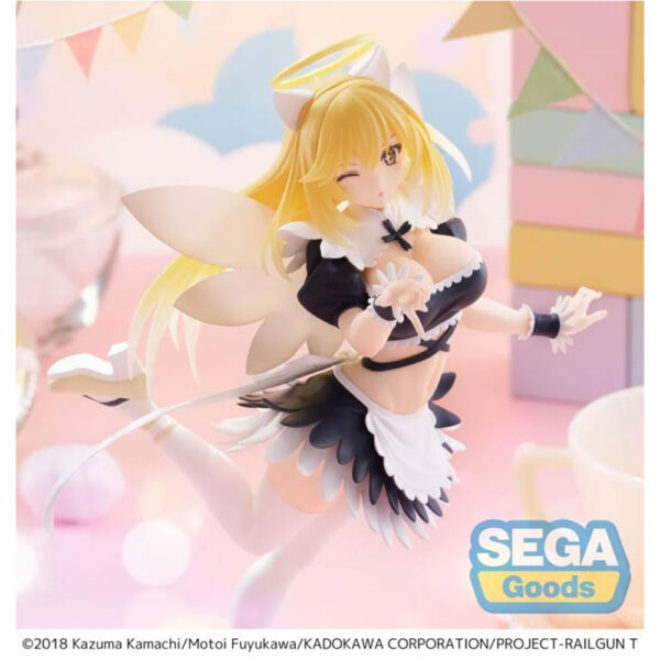 PREORDEN: SEGA Luminasta: Toaru Kagaku no Railgun T: Misaki Shokuhou - Fallen Angel Maid - Image 2