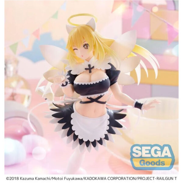 PREORDEN: SEGA Luminasta: Toaru Kagaku no Railgun T: Misaki Shokuhou - Fallen Angel Maid - Image 4