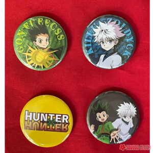 Pin decorativo: Hunter x Hunter - Set de 4