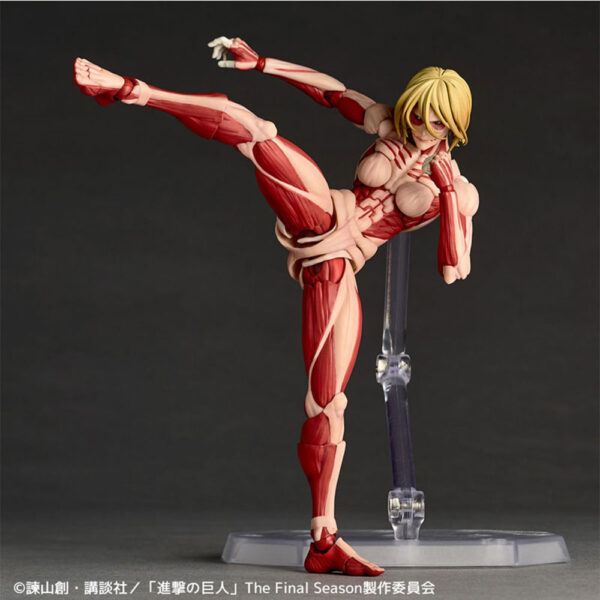 PREORDEN: Revoltech Amazing Yamaguchi Shingeki No Kyojin: Female Titan - Image 2