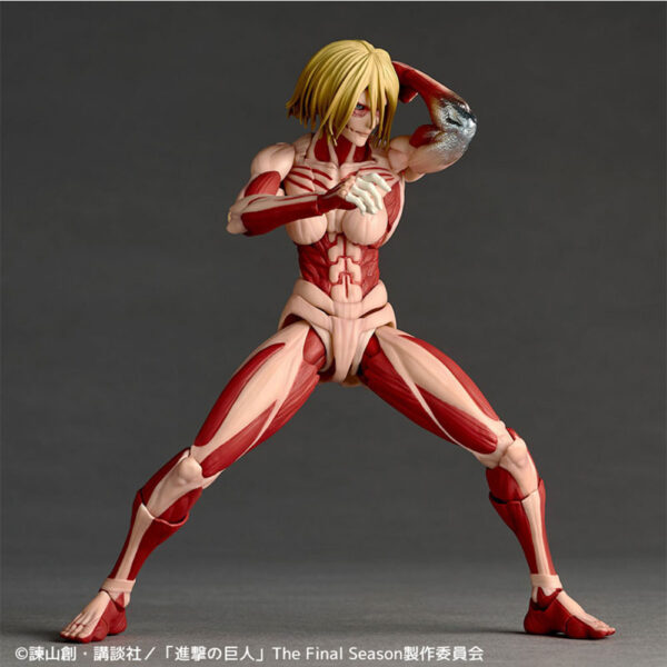 PREORDEN: Revoltech Amazing Yamaguchi Shingeki No Kyojin: Female Titan - Image 5