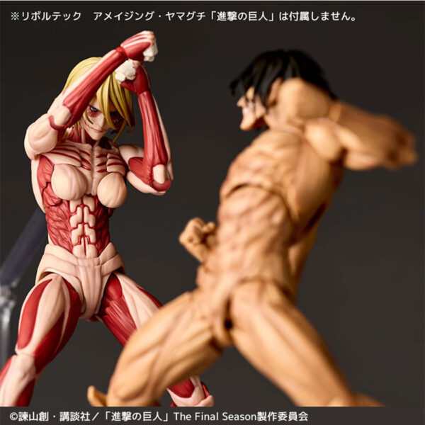 PREORDEN: Revoltech Amazing Yamaguchi Shingeki No Kyojin: Female Titan - Image 8