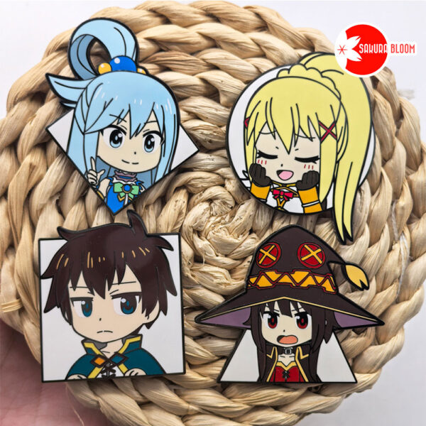 Konosuba - Pin Metalico Rombotico