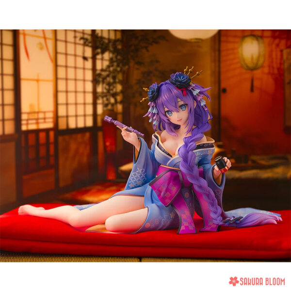 PREORDEN: KDCOLLE Hyperdimensional Neptunia x SENRAN KAGURA: Ninja Wars: Purple Heart Kimono Ver. 1/7 - Image 9