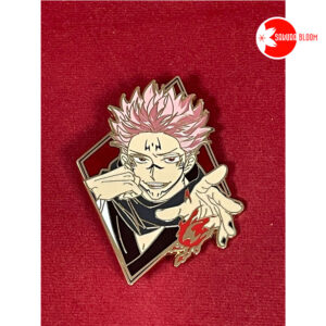 Jujutsu Kaisen - Sukuna - Pin Metalico Rombotico