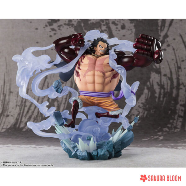 PREORDEN: Figuarts ZERO -Chou Gekisen- ONE PIECE: Monkey D. Luffy -Gear 4- Three Captains Onigashima Monster Battle - Reissue - Image 2