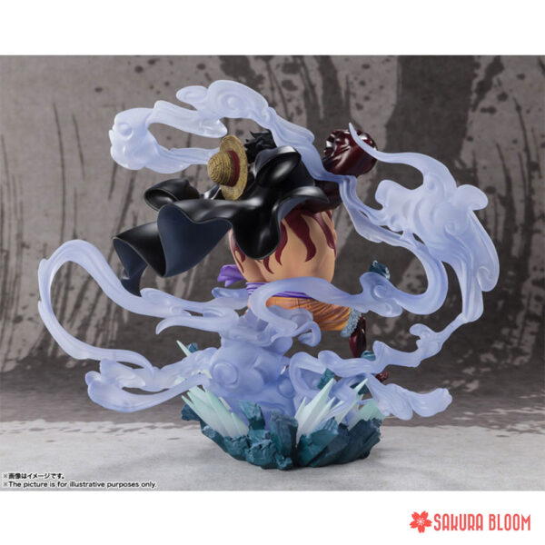 PREORDEN: Figuarts ZERO -Chou Gekisen- ONE PIECE: Monkey D. Luffy -Gear 4- Three Captains Onigashima Monster Battle - Reissue - Image 3