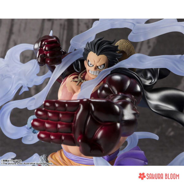 PREORDEN: Figuarts ZERO -Chou Gekisen- ONE PIECE: Monkey D. Luffy -Gear 4- Three Captains Onigashima Monster Battle - Reissue - Image 4