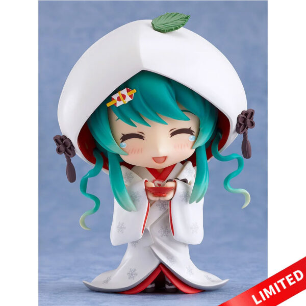 PREORDEN: Nendoroid Character Vocaloid Series: Snow Miku: Strawberry White Kimono Ver. - Image 2