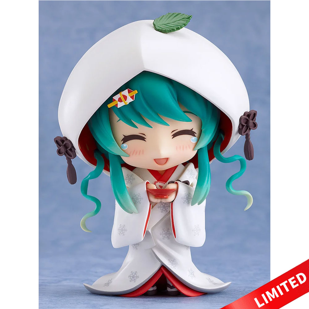 PREORDEN: Nendoroid Character Vocaloid Series: Snow Miku: Strawberry White Kimono Ver. - Image 2