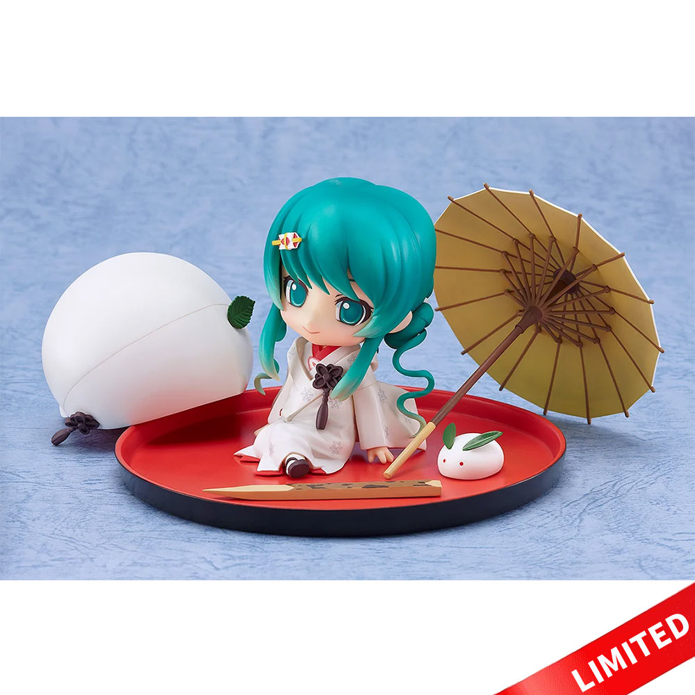 PREORDEN: Nendoroid Character Vocaloid Series: Snow Miku: Strawberry White Kimono Ver. - Image 4
