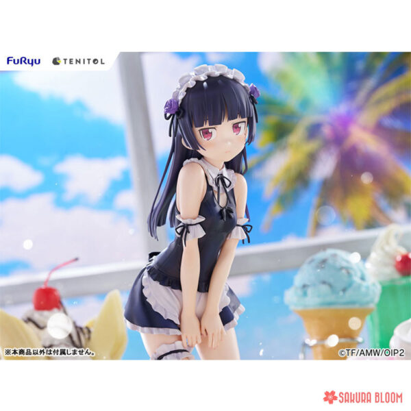 PREORDEN: TENITOL TALL: Oreimo 2 Kuroneko Swimsuit Maid ver. - Image 6
