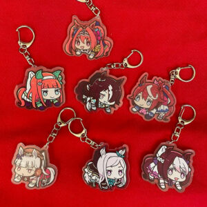 Chibi Keychain - Umamusume Pretty Derby- Llavero Acrylic B