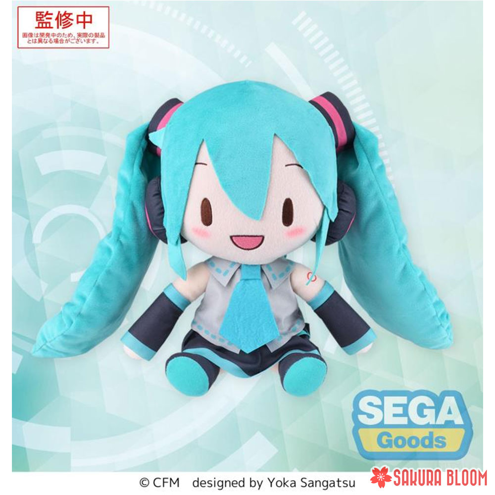 PREORDEN: SEGA Character Vocaloid Series: Hatsune Miku fuwa petit Large Plush - Reissue - Image 4