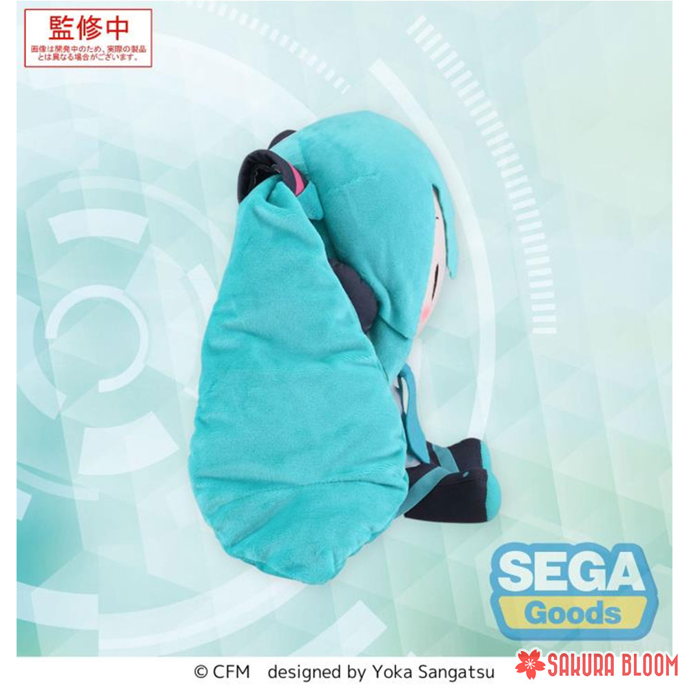 PREORDEN: SEGA Character Vocaloid Series: Hatsune Miku fuwa petit Large Plush - Reissue - Image 2