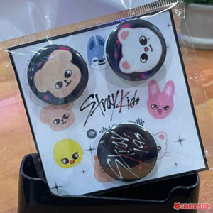 PREORDEN: Set botones STRAY KIDS 3.2 cm 4 PCS - Set 1
