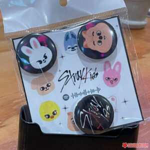 PREORDEN: Set botones STRAY KIDS 3.2 cm 4 PCS - Set 2