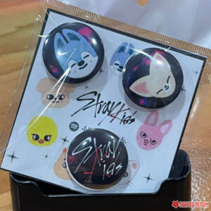 PREORDEN: Set botones STRAY KIDS 3.2 cm 4 PCS - Set 3