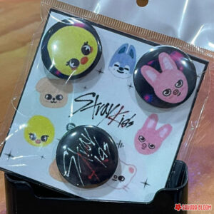 PREORDEN: Set botones STRAY KIDS 3.2 cm 4 PCS - Set 4