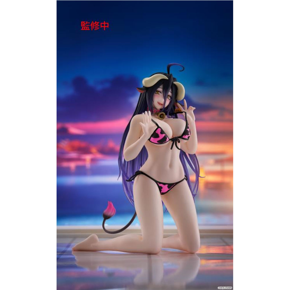 PREORDEN: Desktop Cute Overlord Albedo - Cow-Print Swimsuit Ver - Renewal