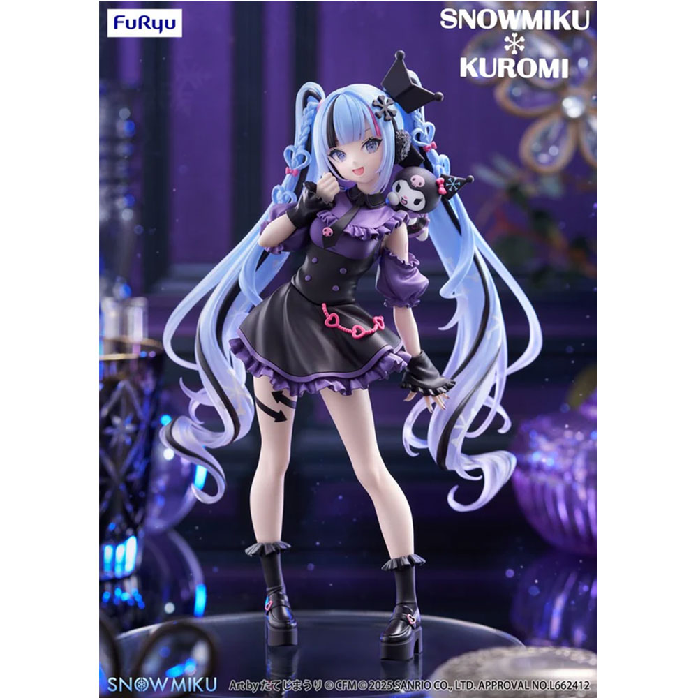 PREORDEN: Trio-Try-iT Hatsune Miku x Kuromi: Kuromi x Snow Miku